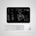 Hot selling High quality custom logo mouse pad